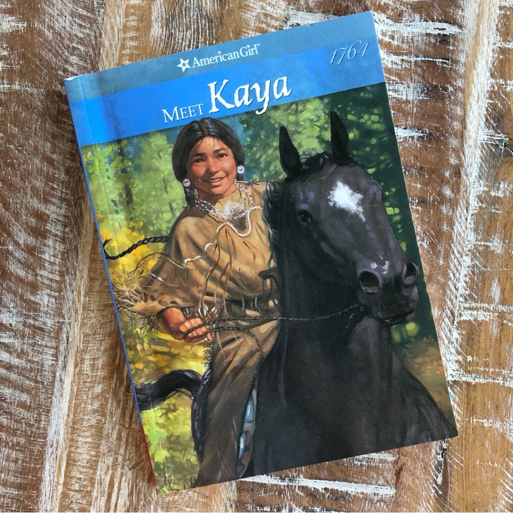 Meet Kaya American Girl paperback book